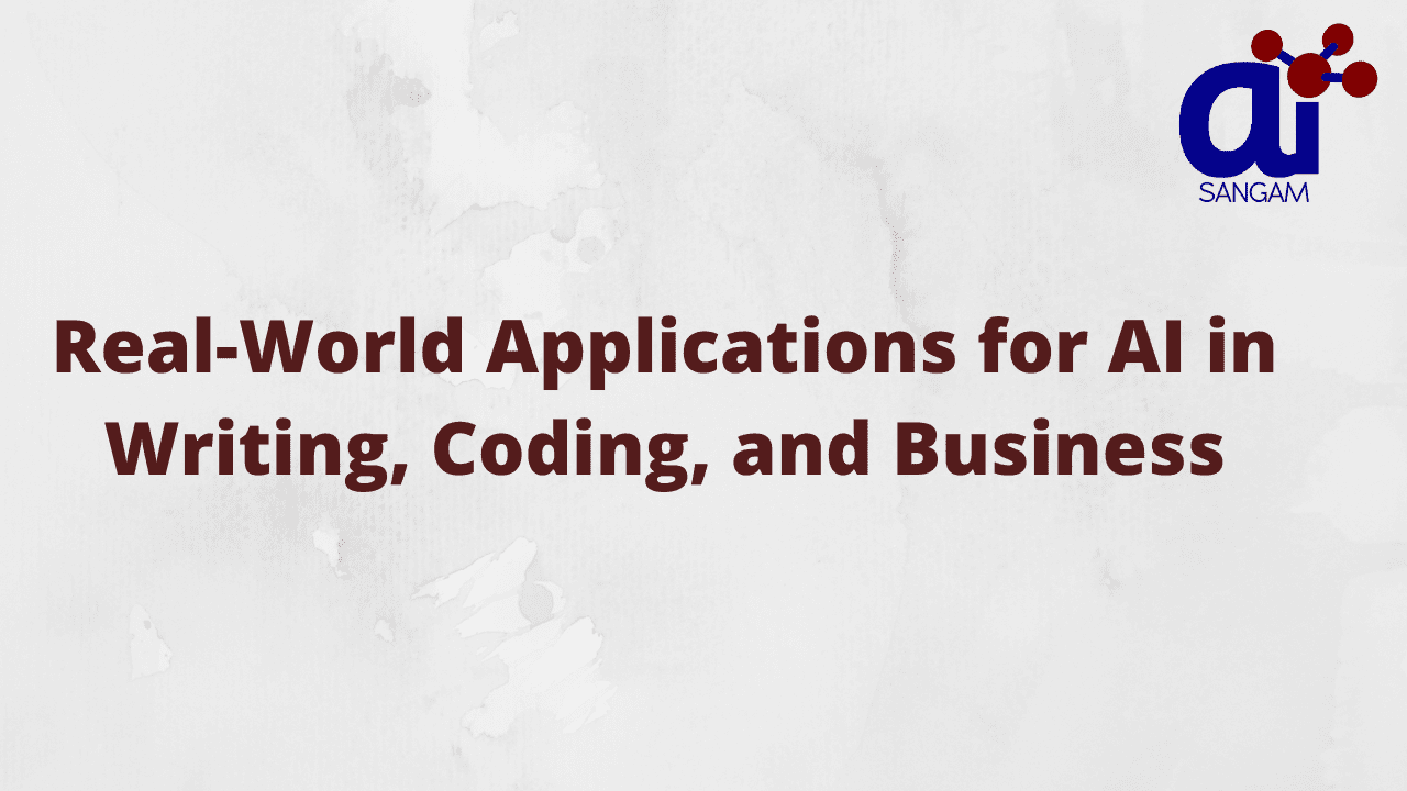 Read more about the article Real-World Applications for AI in Writing, Coding, and Business